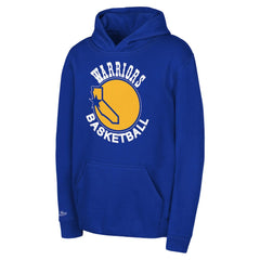 Golden State Warriors Preschool Retro Logo Pullover Hoodie Royal