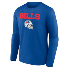 Keon Coleman Buffalo Bills Team Wordmark Name & Number Long Sleeve T-Shirt Royal