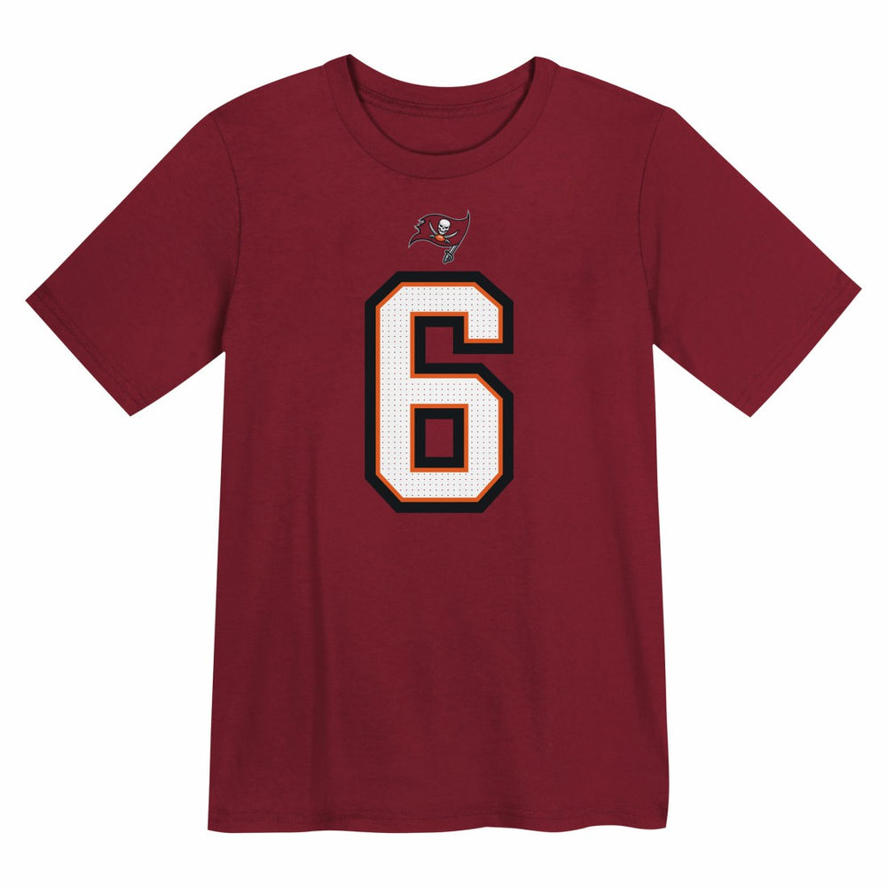 Baker Mayfield Tampa Bay Buccaneers Preschool Player Name & Number T-Shirt Red