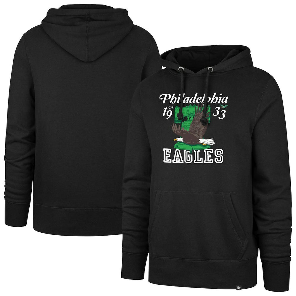 Philadelphia Eagles '47 Regional Headline Pullover Hoodie Black