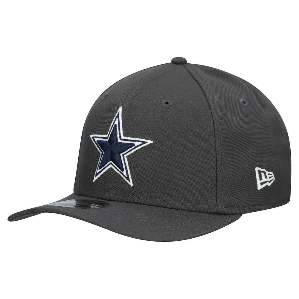 Dallas Cowboys New Era Main 9SEVENTY Adjustable Hat Graphite