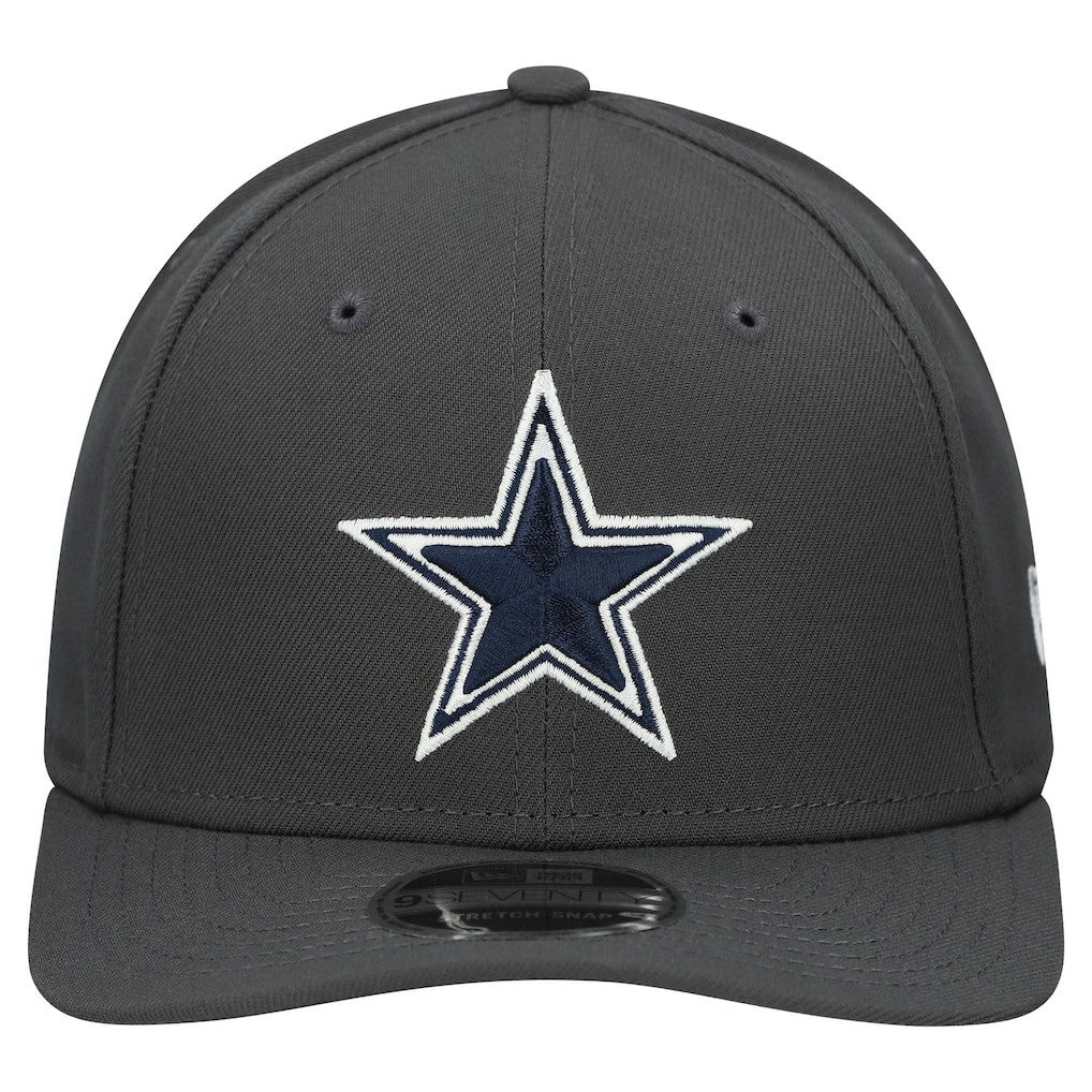 Dallas Cowboys New Era Main 9SEVENTY Adjustable Hat Graphite