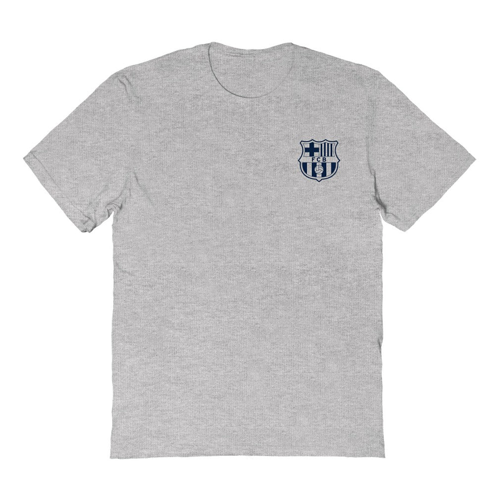 Barcelona Vive La Fete Women's Impressions Artwork T-Shirt Heather Gray sale