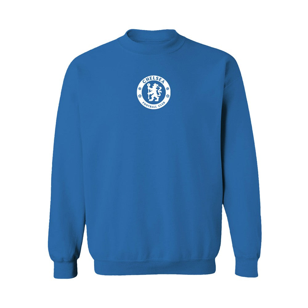 Chelsea Vive La Fete Women's Color Badge Pullover Sweatshirt Blue shop