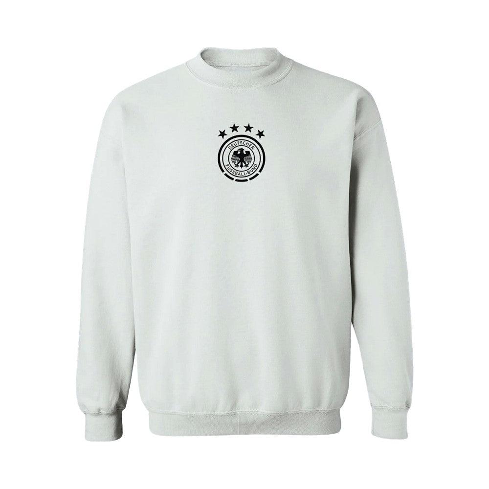 Germany National Team Vive La Fete Women's Color Badge Pullover Sweatshirt White shop