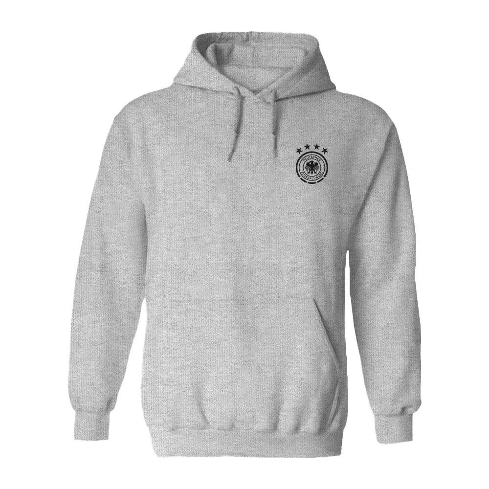Germany National Team Vive La Fete Women's Color Badge Pullover Hoodie Heather Gray sale