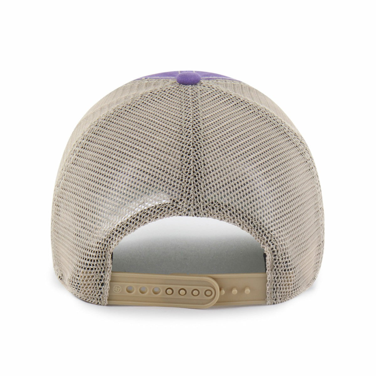 Sacramento Kings '47 Wabash Patch Clean Up Adjustable Hat Purple/Tan