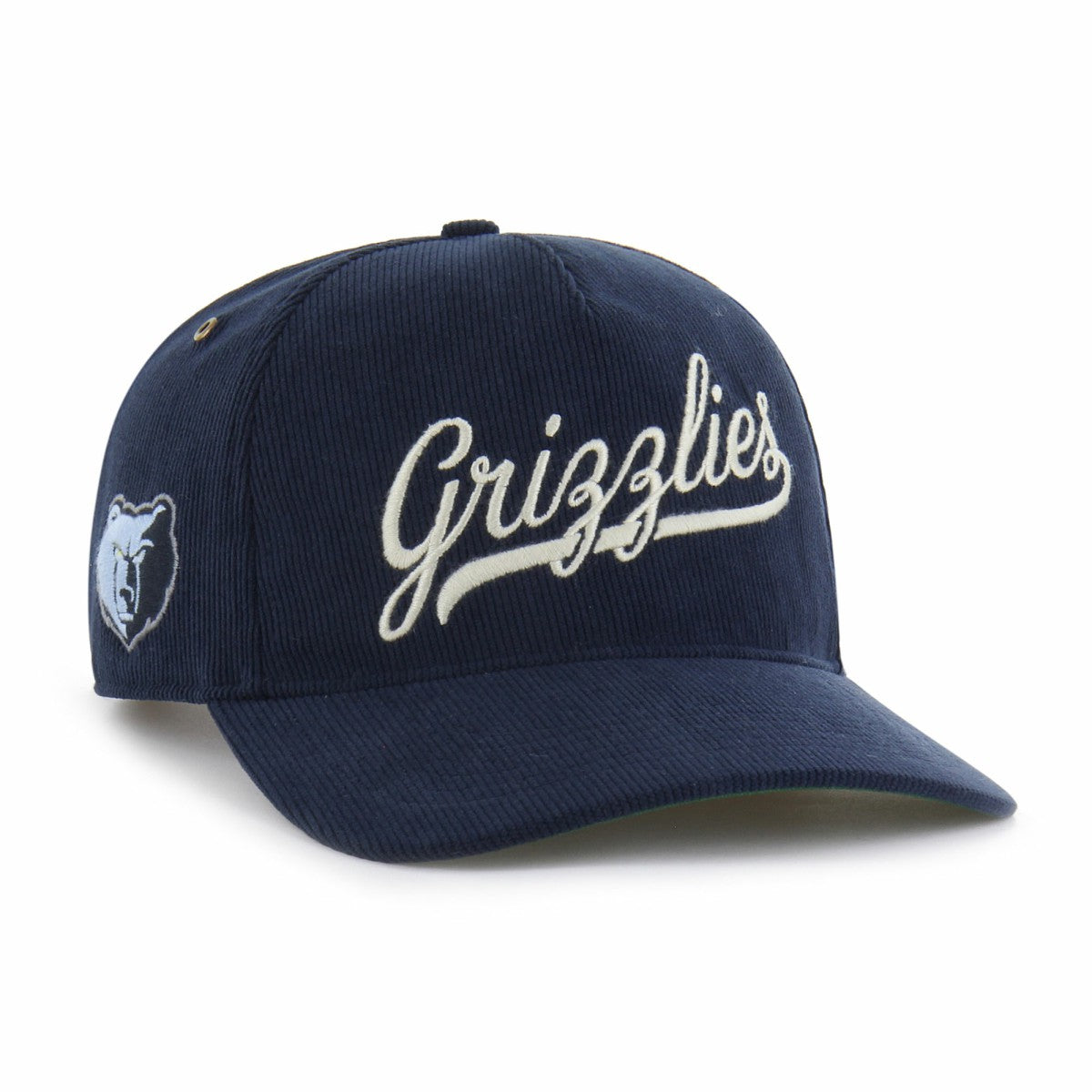 Memphis Grizzlies '47 Golden Age Relaxed Corduroy Hitch Adjustable Hat Navy