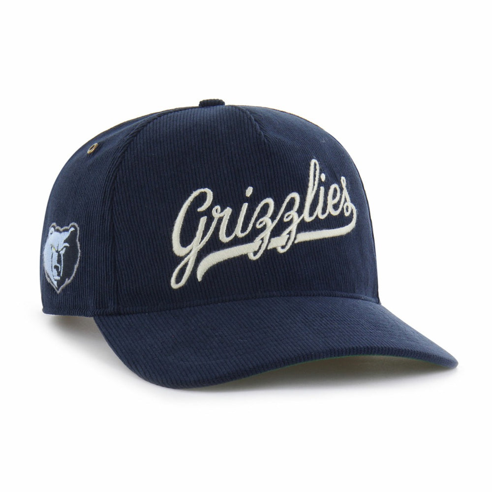 Memphis Grizzlies '47 Golden Age Relaxed Corduroy Hitch Adjustable Hat Navy