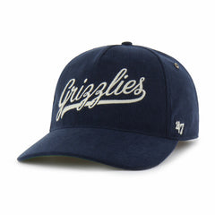 Memphis Grizzlies '47 Golden Age Relaxed Corduroy Hitch Adjustable Hat Navy