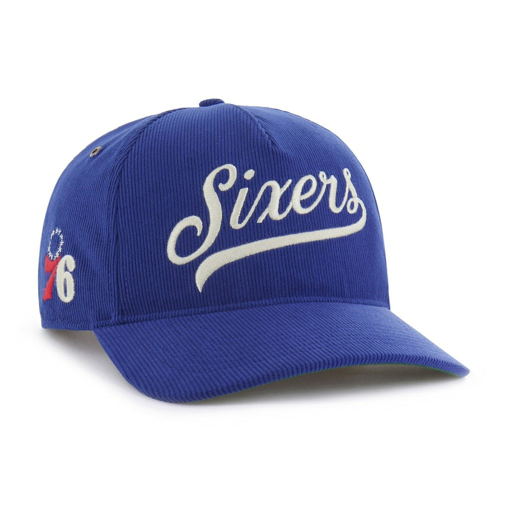 Philadelphia 76ers '47 Golden Age Relaxed Corduroy Hitch Adjustable Hat Royal