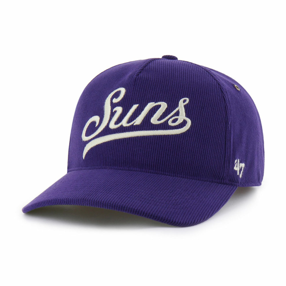 Phoenix Suns '47 Golden Age Relaxed Corduroy Hitch Adjustable Hat Purple