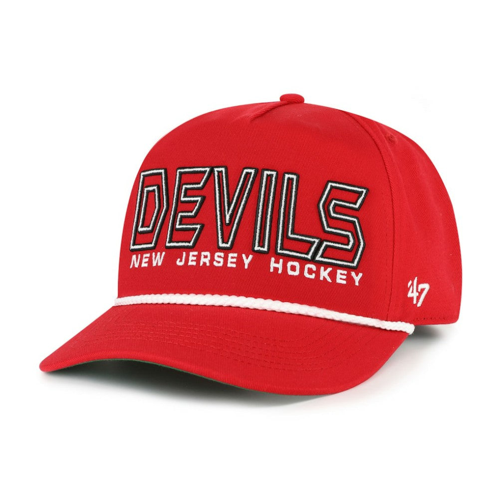 NHL New Jersey Devils '47 Byline Hitch Adjustable Hat - Red