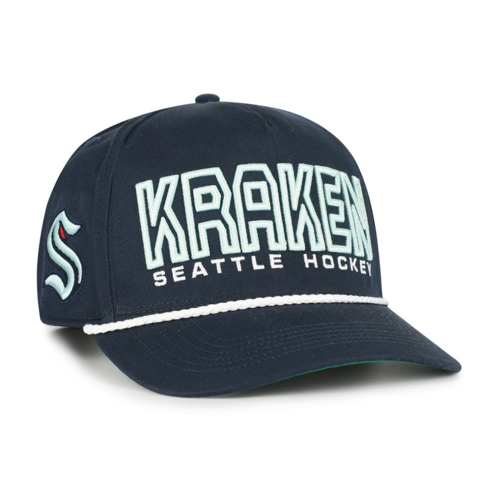 NHL Seattle Kraken '47 Byline Hitch Adjustable Hat - Deep Sea Blue