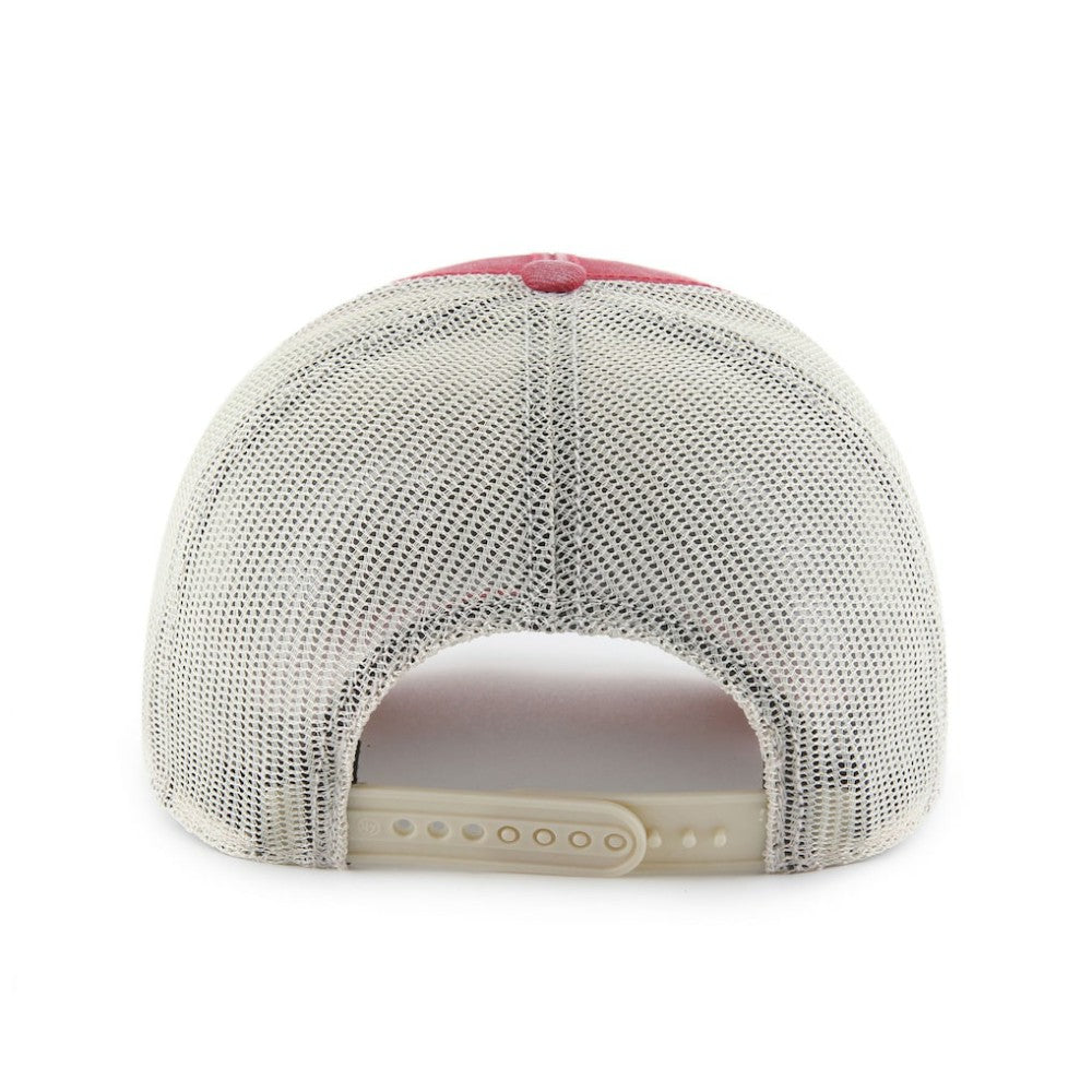 NHL Washington Capitals '47 Canteen Pigment Dyed Patch Trucker Adjustable Hat - Red