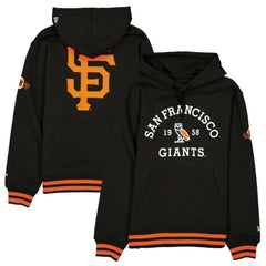 San Francisco Giants OVO x New Era Heavyweight Fleece Hoodie - Black Hoodies
