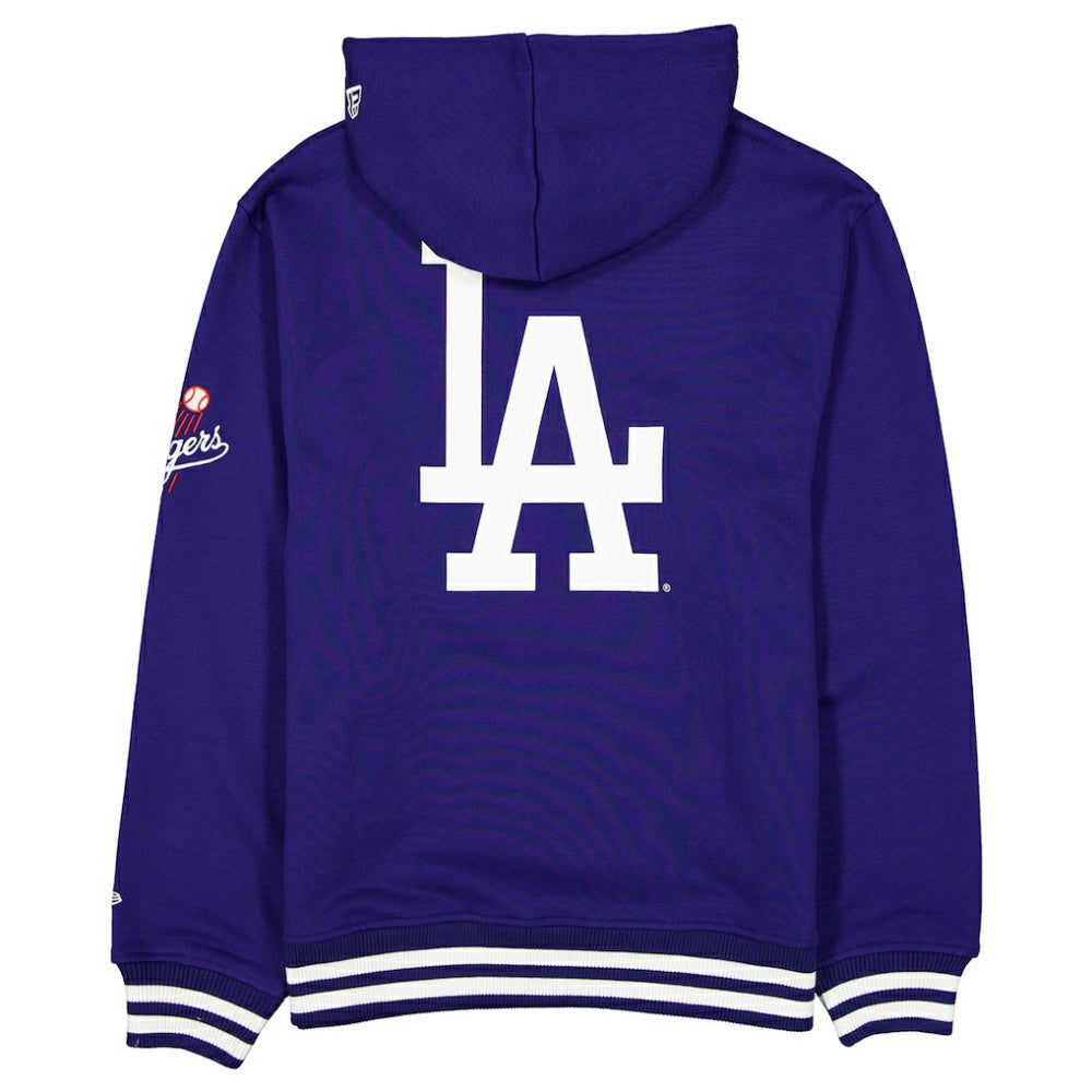 Los Angeles Dodgers OVO x New Era Heavyweight Fleece Hoodie - Royal Hoodies