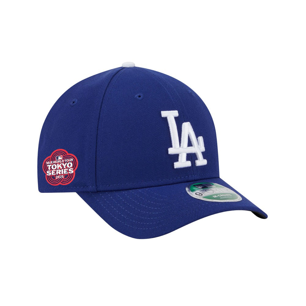 Los Angeles Dodgers New Era 2025 MLB World Tour: Tokyo Series Side Patch 9FORTY M-Crown Adjustable Hat - Royal Hats