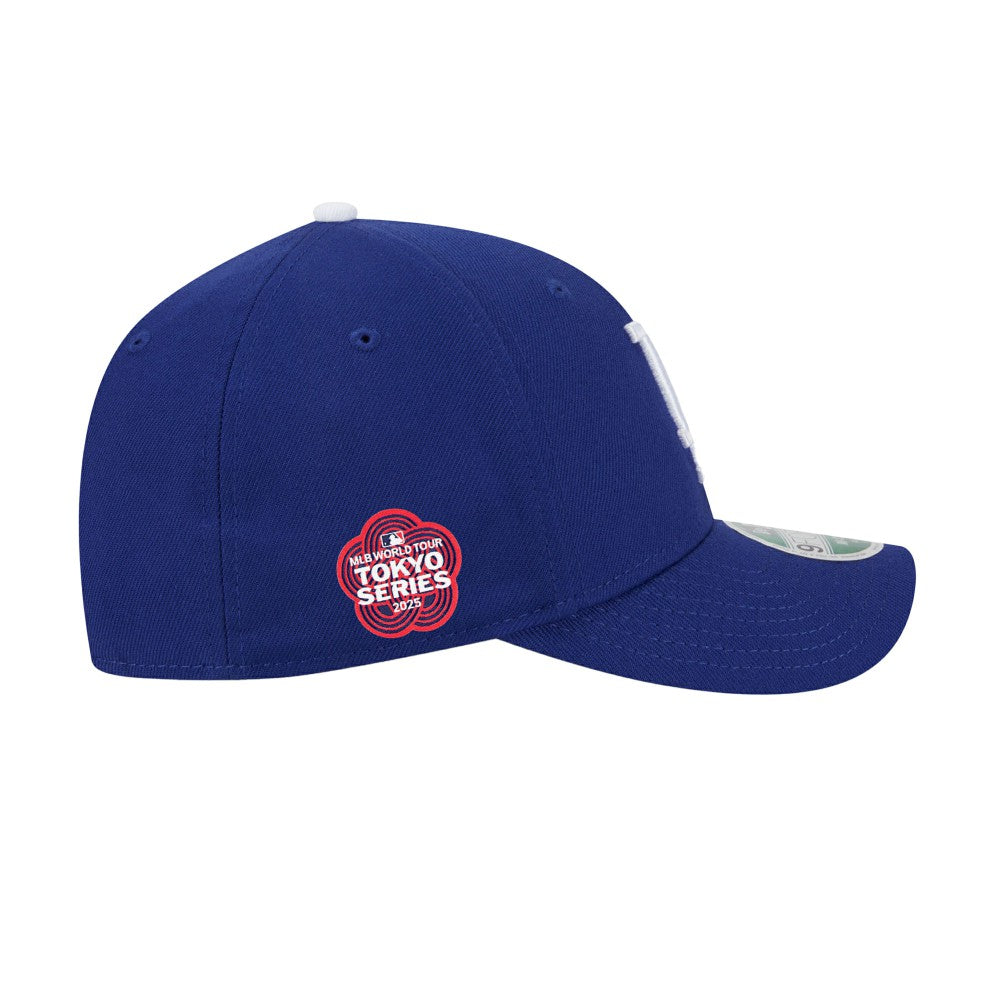 Los Angeles Dodgers New Era 2025 MLB World Tour: Tokyo Series Side Patch 9FORTY M-Crown Adjustable Hat - Royal Hats