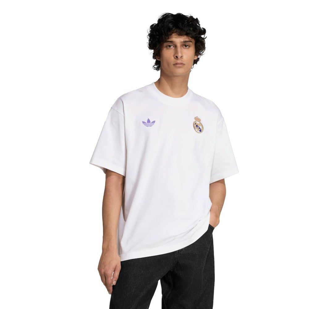 Real Madrid Lifestyler T-Shirt White