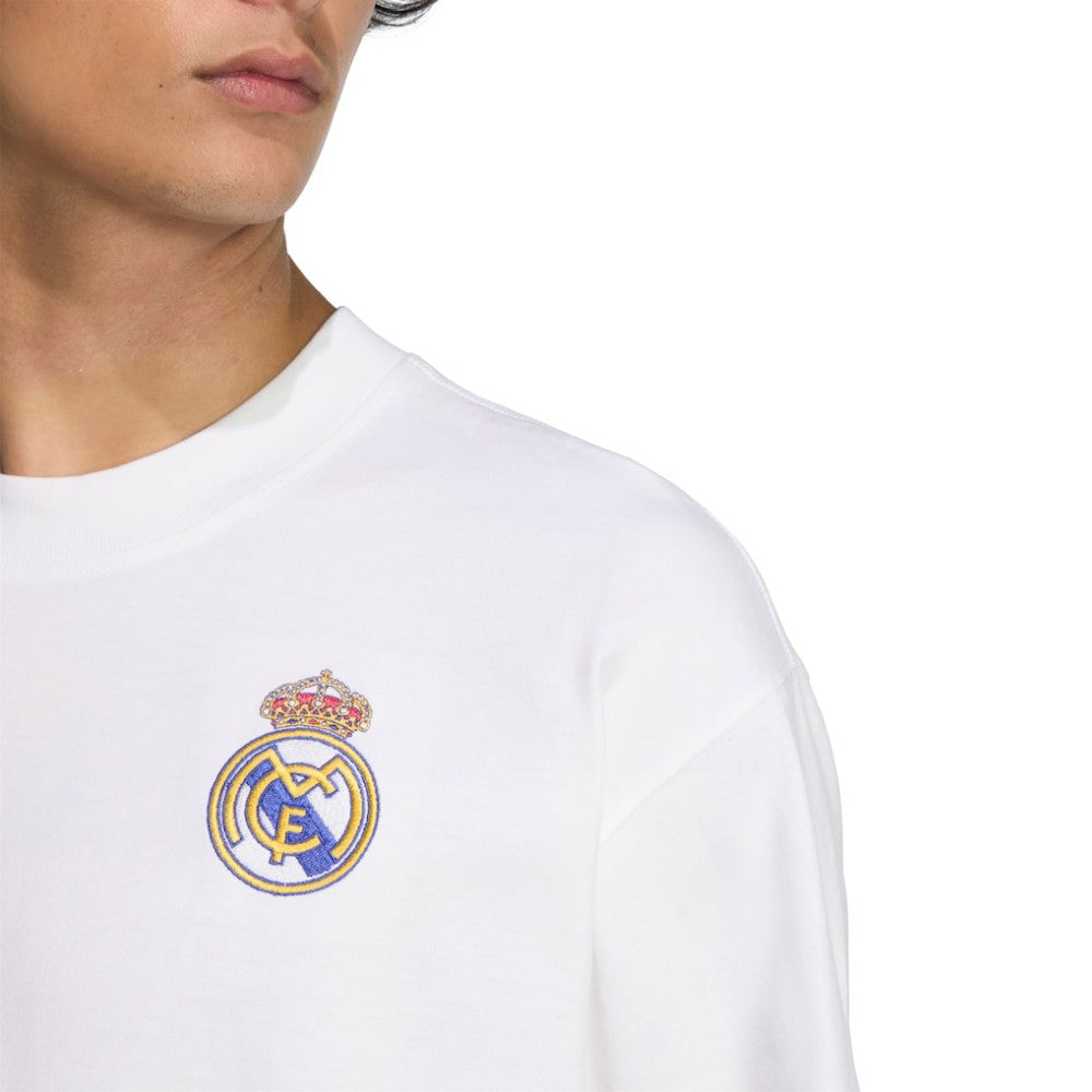 Real Madrid Lifestyler T-Shirt White