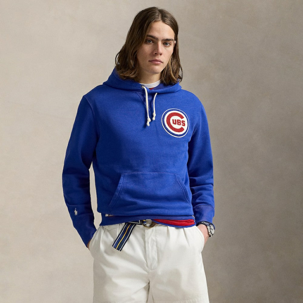 Cubs Polo Ralph Lauren Fleece Hoodie - Royal Hoodies