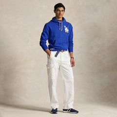 Dodgers Polo Ralph Lauren Fleece Hoodie - Royal Hoodies