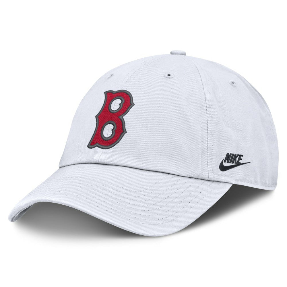 Boston Red Sox Nike Cooperstown Collection Club Adjustable Hat - White Hats