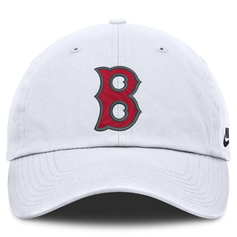 Boston Red Sox Nike Cooperstown Collection Club Adjustable Hat - White Hats