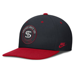 Chicago White Sox Nike Cooperstown Collection Pro Dri-FIT Snapback Hat - Navy/Red Hats