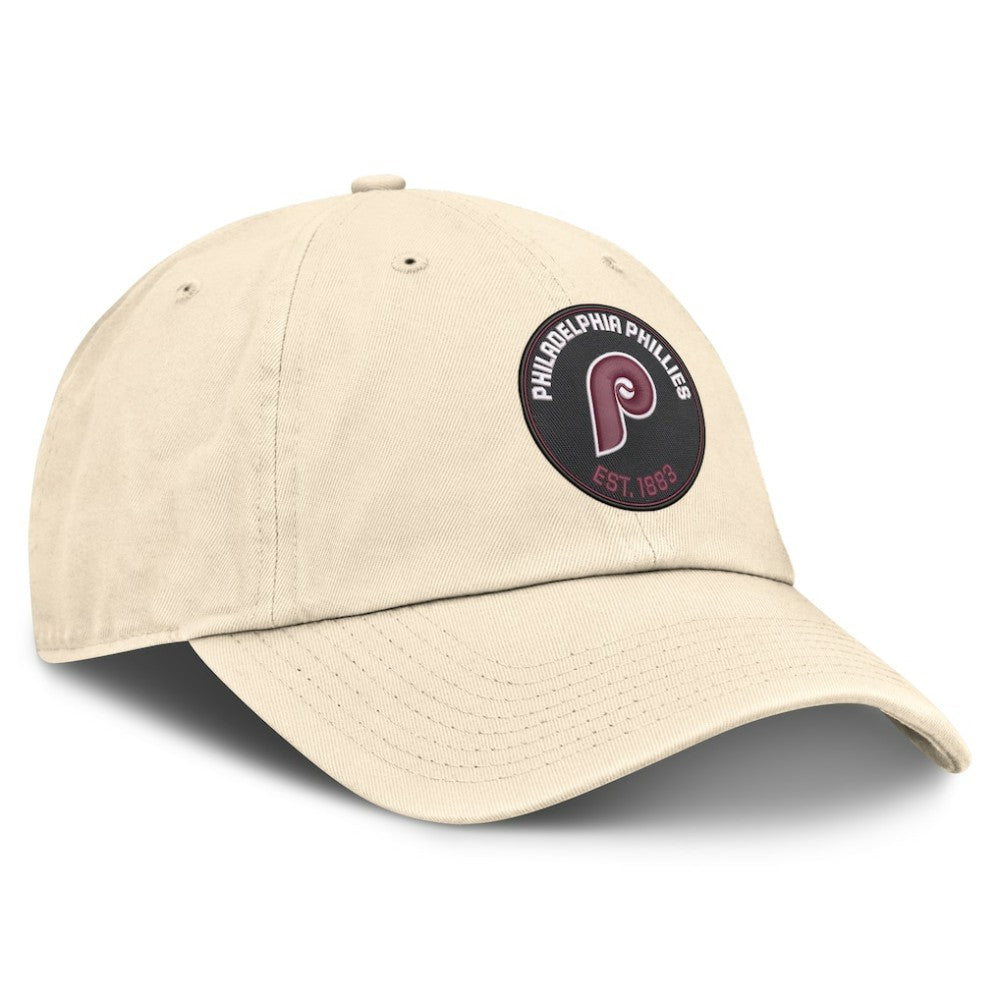 Philadelphia Phillies Nike Cooperstown Collection Club Adjustable Hat - Natural Hats