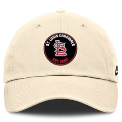 St. Louis Cardinals Nike Cooperstown Collection Club Adjustable Hat - Natural Hats
