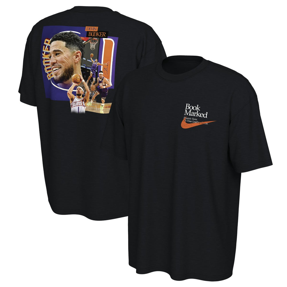 Devin Booker Phoenix Suns Unisex All-Time Scoring Leader T-Shirt Black