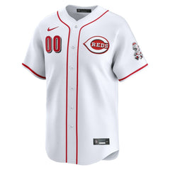 Cincinnati Reds Nike Home Limited Pick-A-Player Retired Roster Jersey - White Jerseys