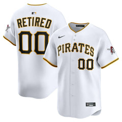 Pittsburgh Pirates Nike Home Limited Pick-A-Player Retired Roster Jersey - White Jerseys