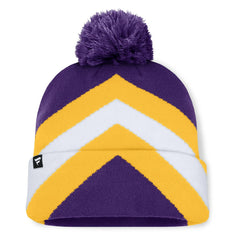 Minnesota Vikings Women's Cornerback Cuffed Knit Hat with Pom Purple