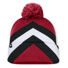 San Francisco 49ers Women's Cornerback Cuffed Knit Hat with Pom Scarlet