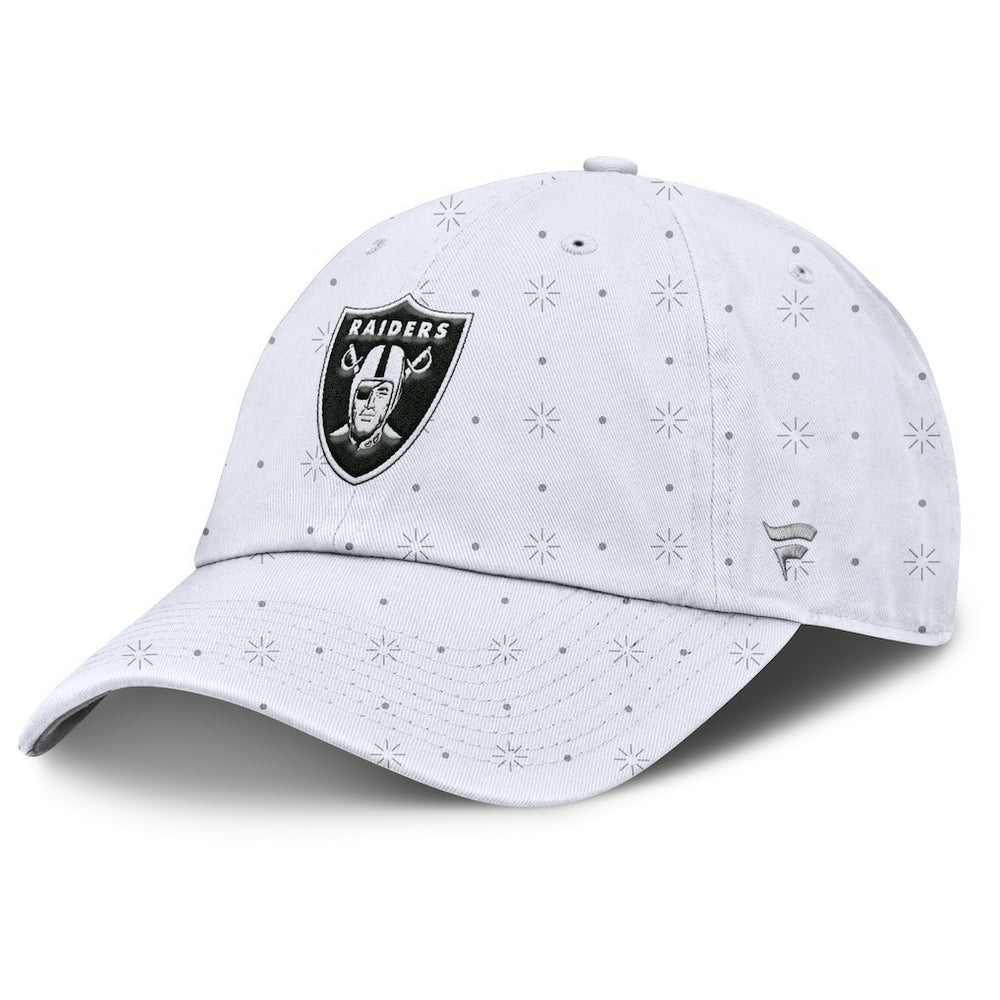 Las Vegas Raiders Women's Neutral Zone Adjustable Hat White