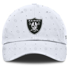Las Vegas Raiders Women's Neutral Zone Adjustable Hat White