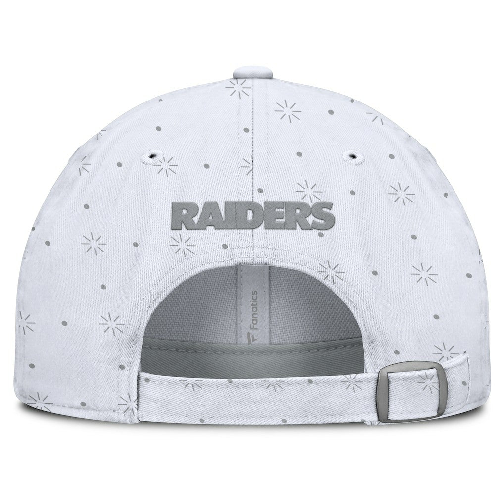 Las Vegas Raiders Women's Neutral Zone Adjustable Hat White