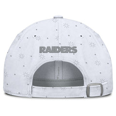 Las Vegas Raiders Women's Neutral Zone Adjustable Hat White