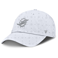 Miami Dolphins Women's Neutral Zone Adjustable Hat White