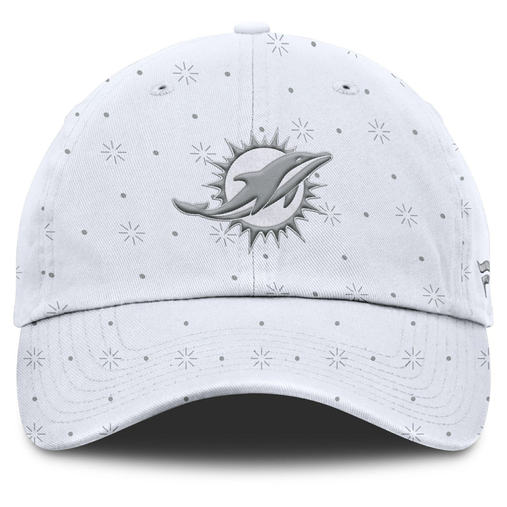 Miami Dolphins Women's Neutral Zone Adjustable Hat White