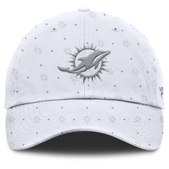 Miami Dolphins Women's Neutral Zone Adjustable Hat White
