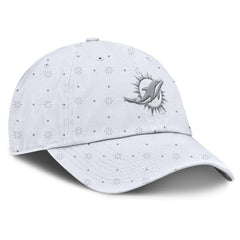 Miami Dolphins Women's Neutral Zone Adjustable Hat White