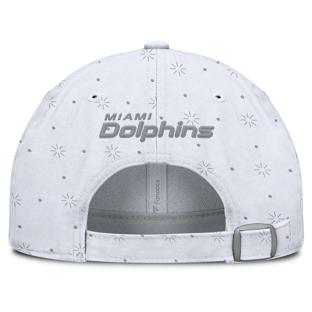 Miami Dolphins Women's Neutral Zone Adjustable Hat White