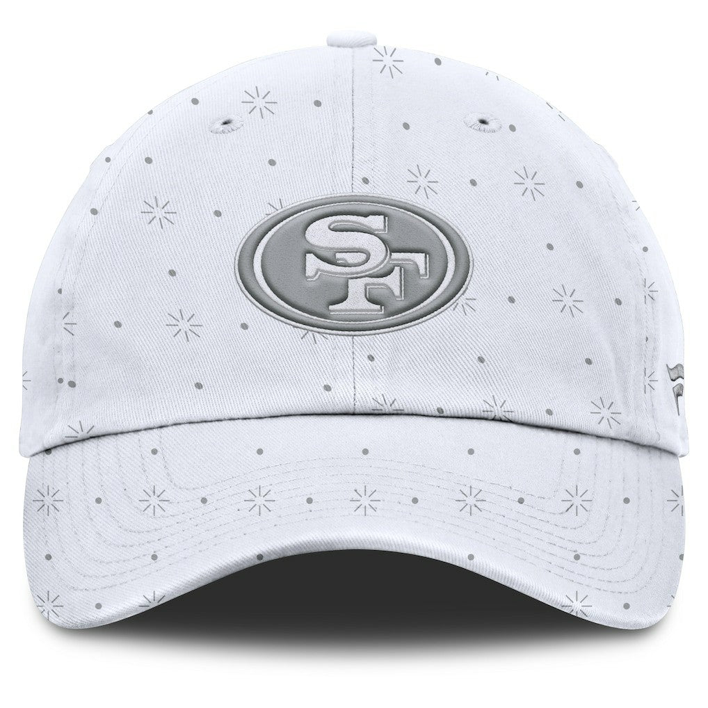 San Francisco 49ers Women's Neutral Zone Adjustable Hat White