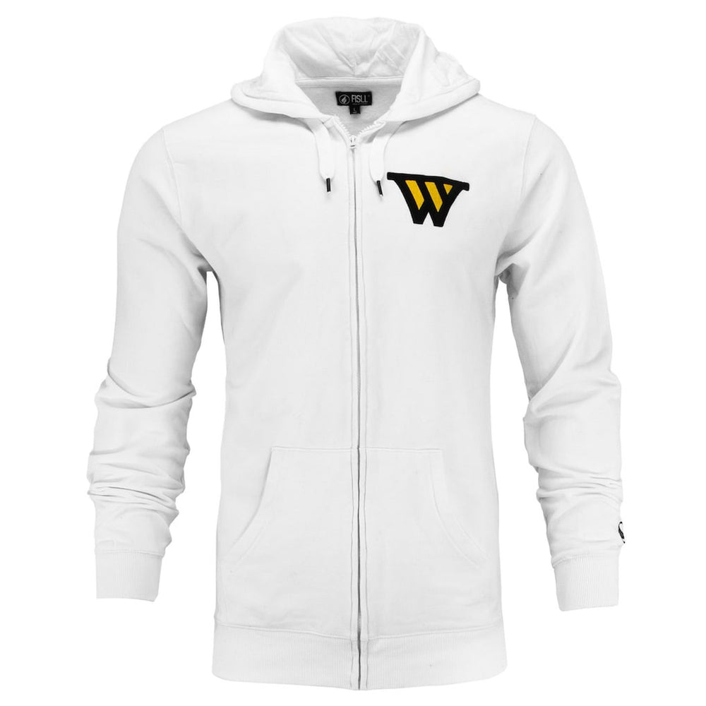 Golden State Warriors FISLL x Benny Gold Unisex Association Edition Full-Zip Hoodie White