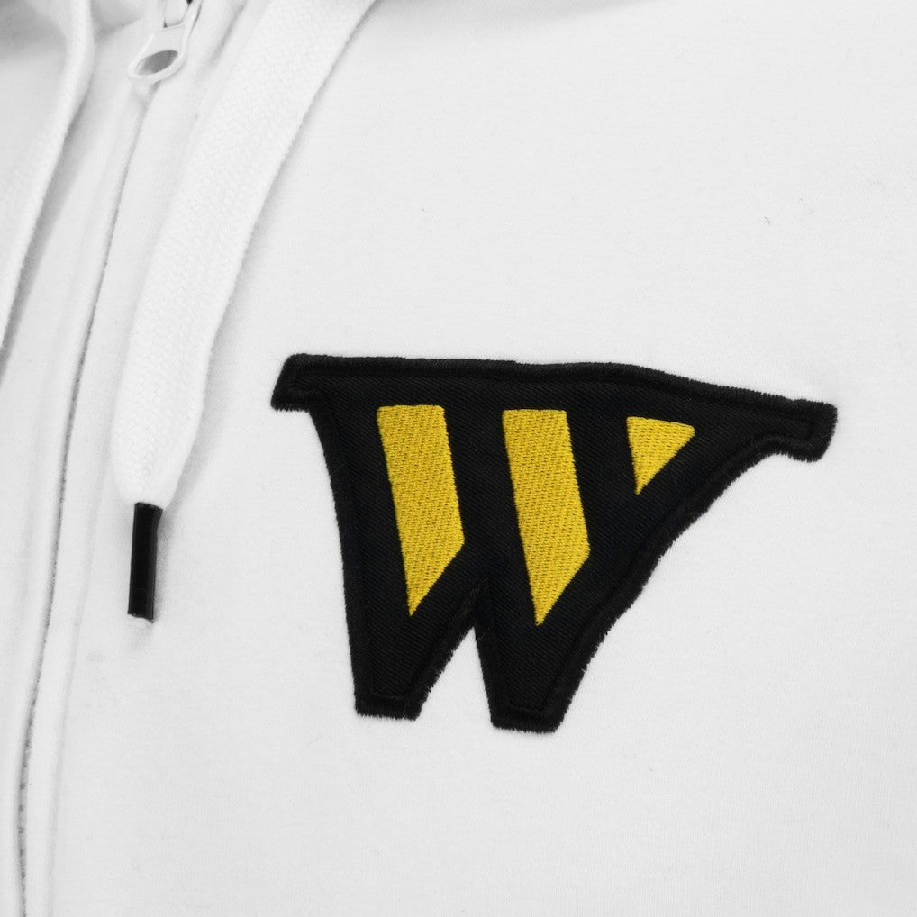 Golden State Warriors FISLL x Benny Gold Unisex Association Edition Full-Zip Hoodie White