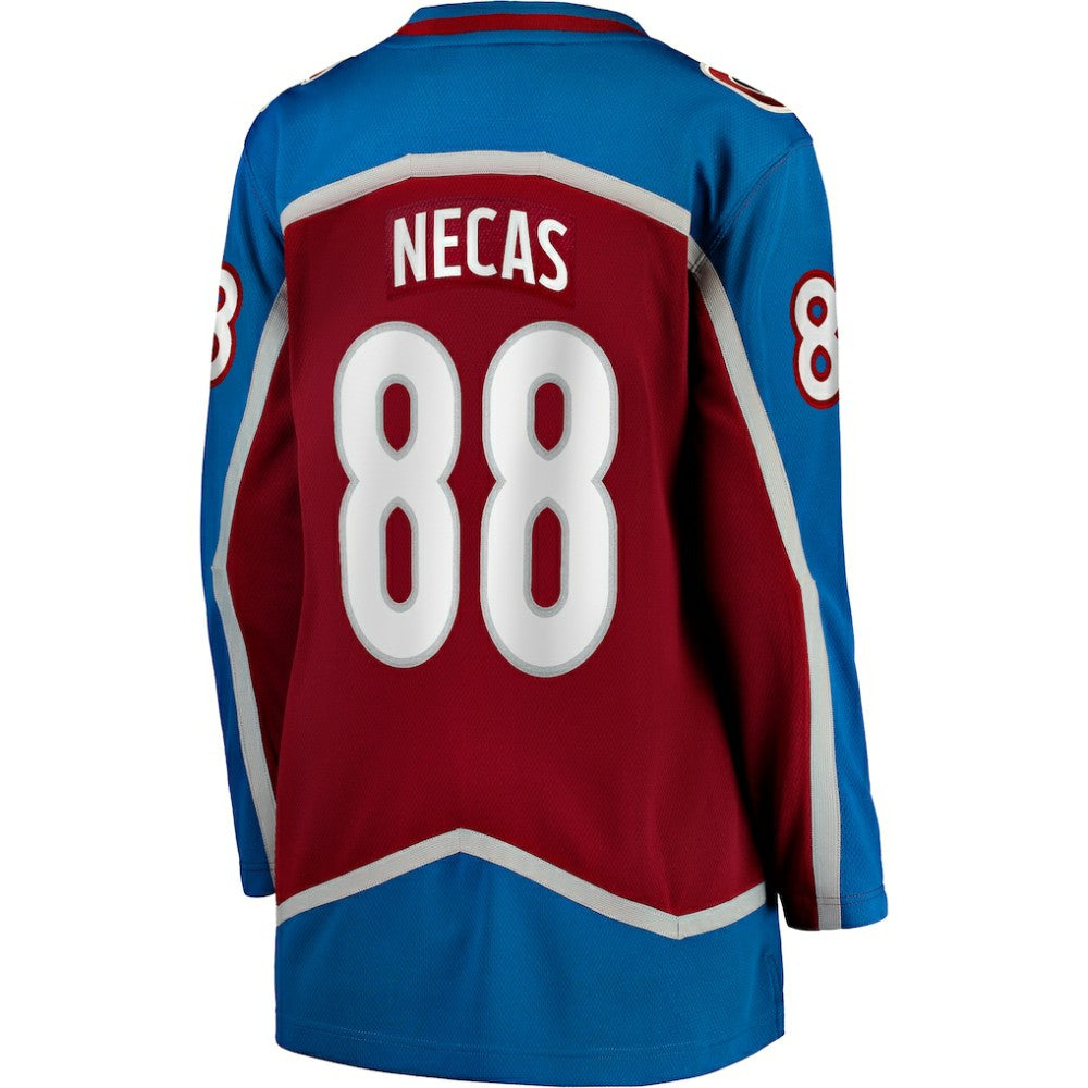 NHL Martin Necas Colorado Avalanche Fanatics Women's Breakaway Player Jersey - Burgundy